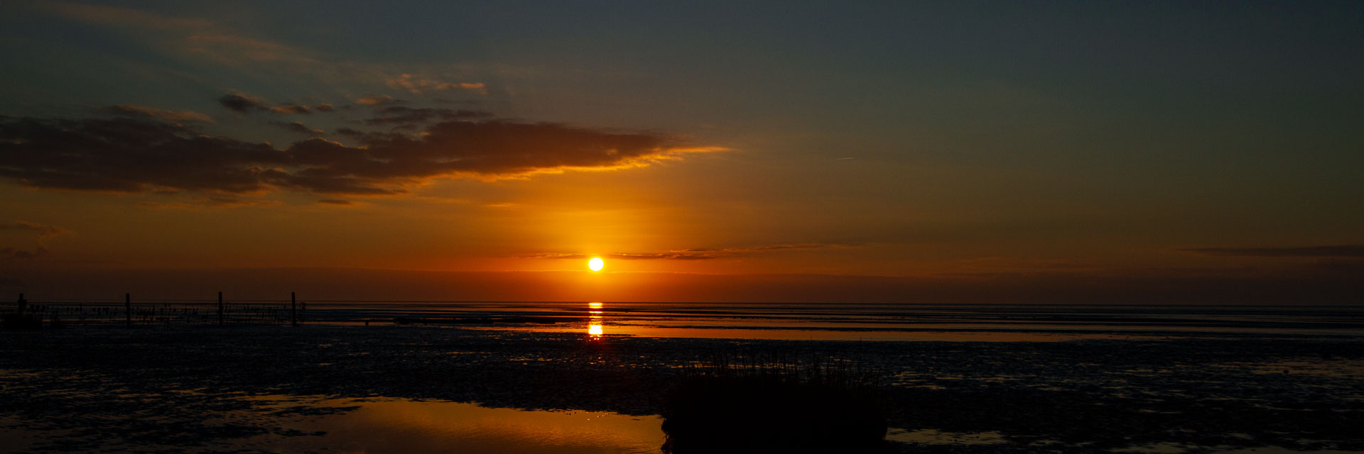 norddeutschland sonnenuntergang ostfriesland krummhoern